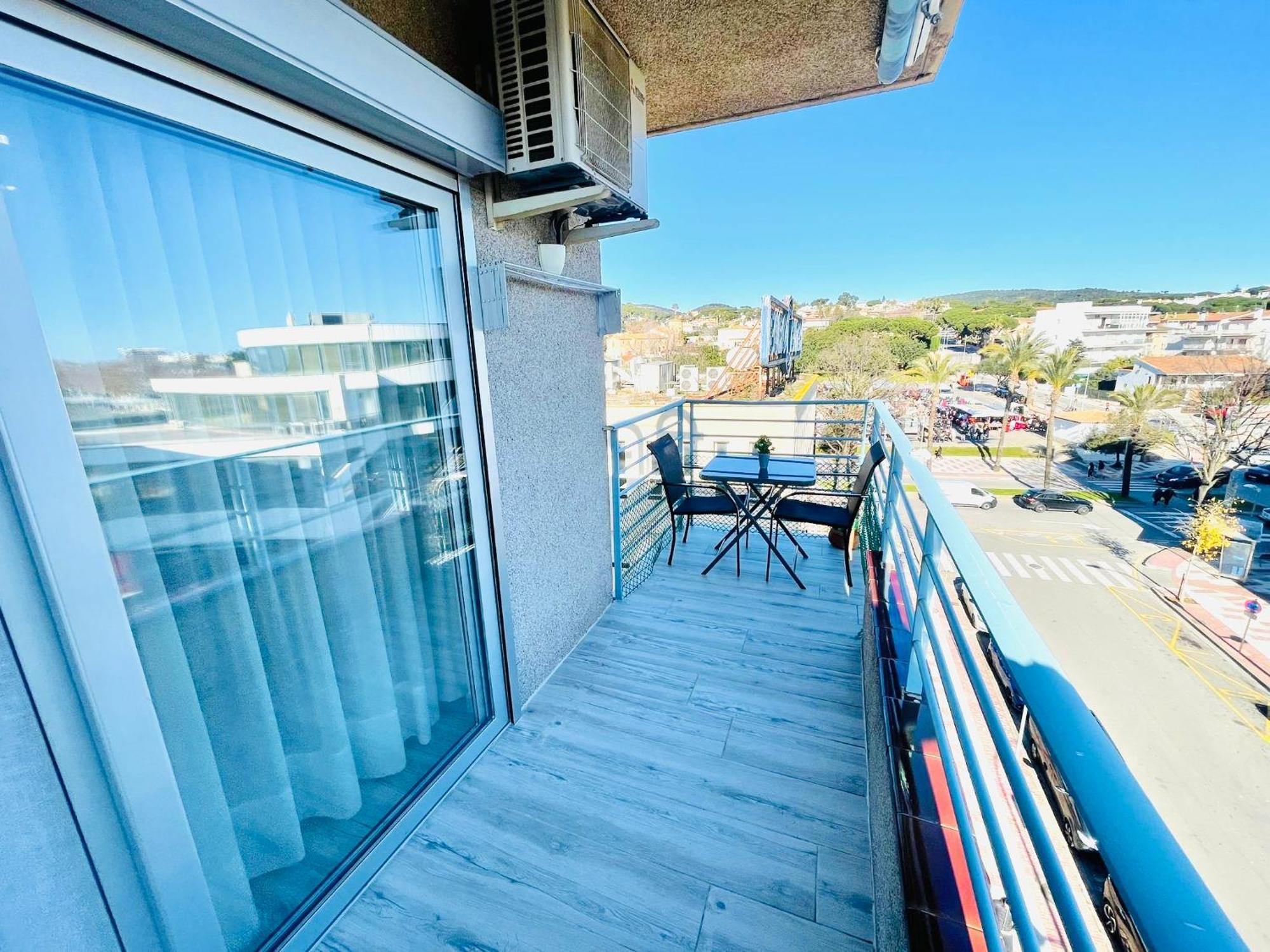 Apartamento con Balcón y Piscina Platja d'Aro  Exterior foto